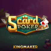 hawkgaming 5 Card Poker game